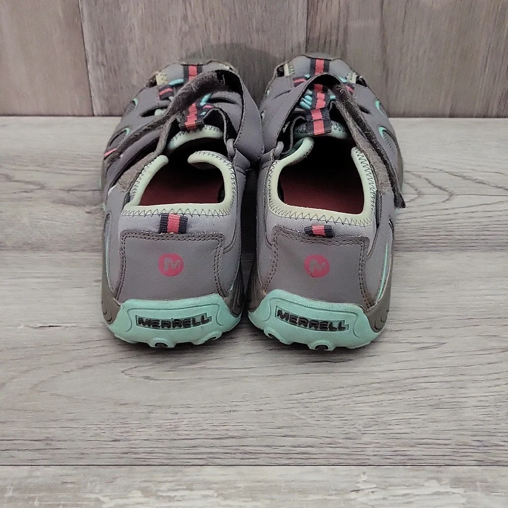 Merrell Hyrdo H20 Womens 5M Hiking Sandal Leather Waterproof‎ Adustable Strap
